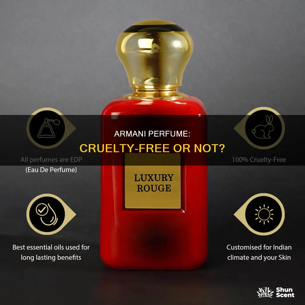 is armani perfume cruelty free