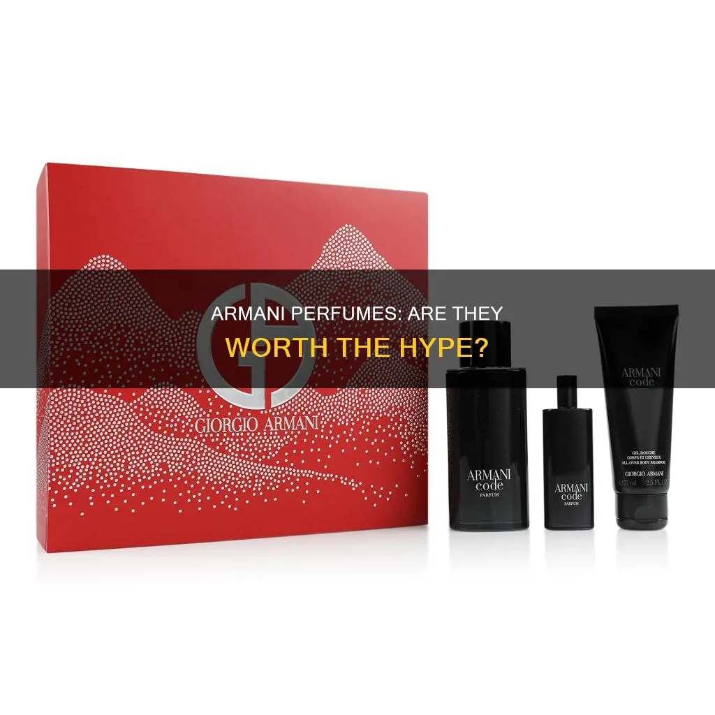 is armani perfume good