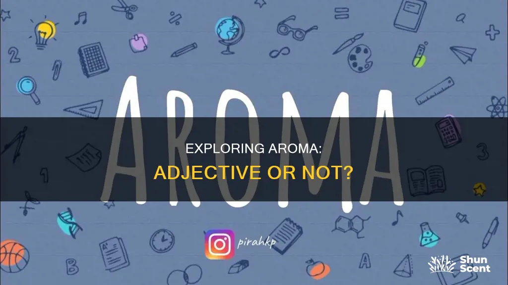 is aroma an adjective