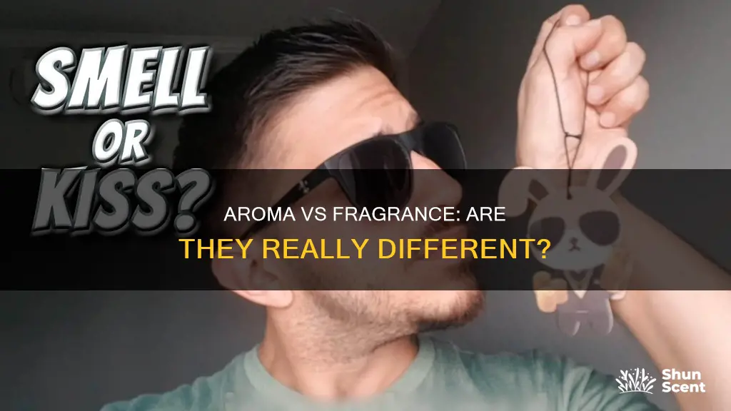 is aroma and fragrance the same thing