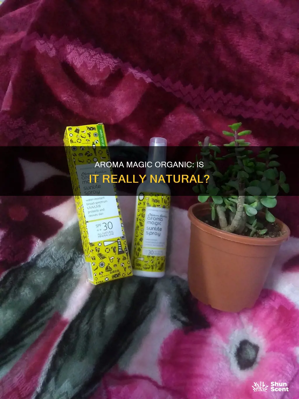 is aroma magic organic