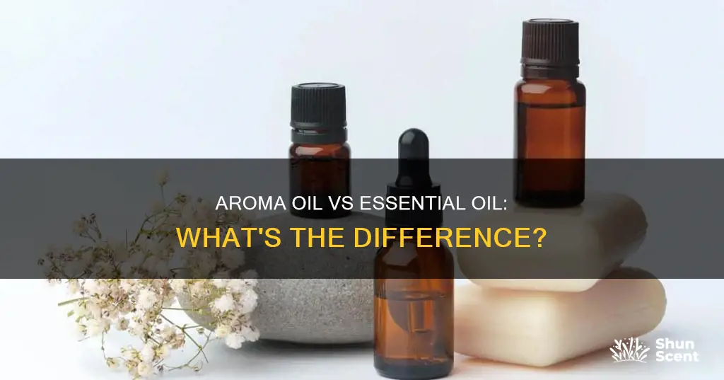 is aroma oil and essential oil the same