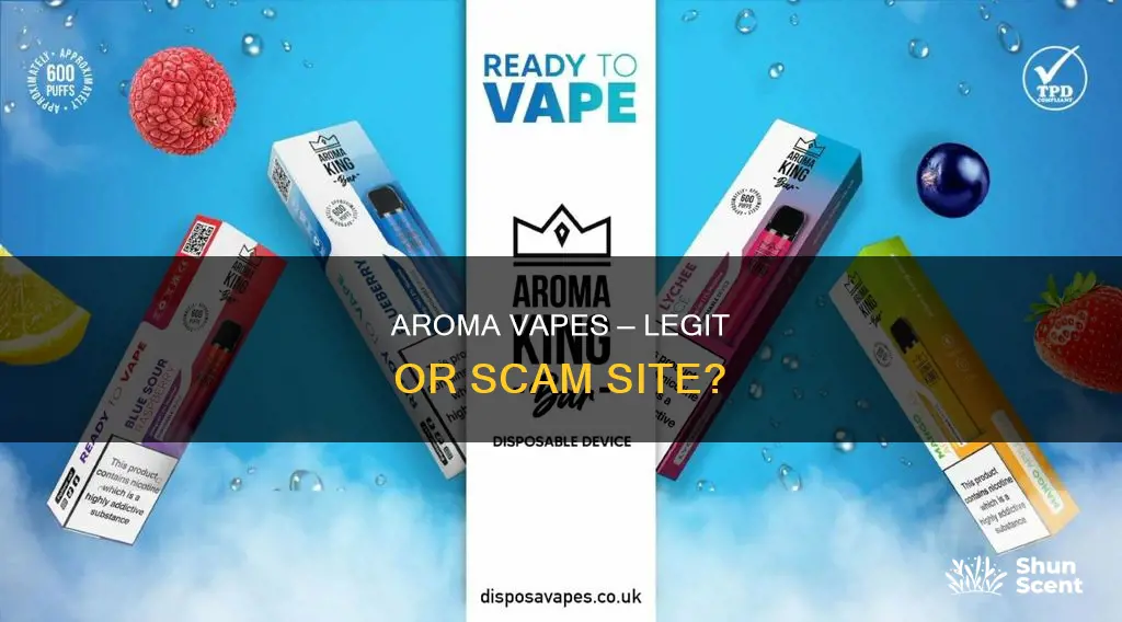 is aroma vapes a legit site