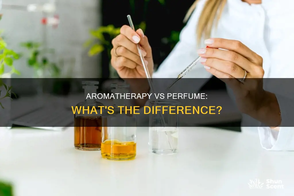 is aromatherapy oil and perfume oil the same