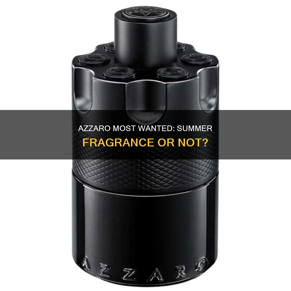 is azzaro most wanted parfum a summer fragrance