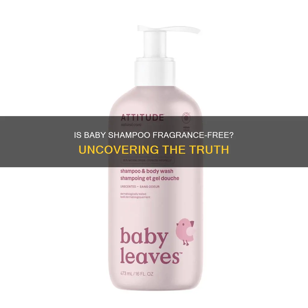 is baby shampoo fragrance free