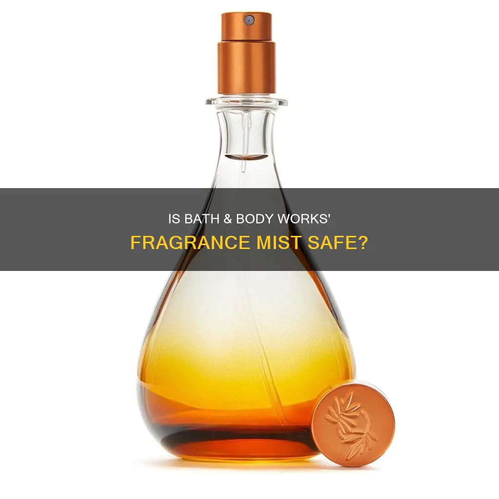 is bath and body works fragrance mist poisonous