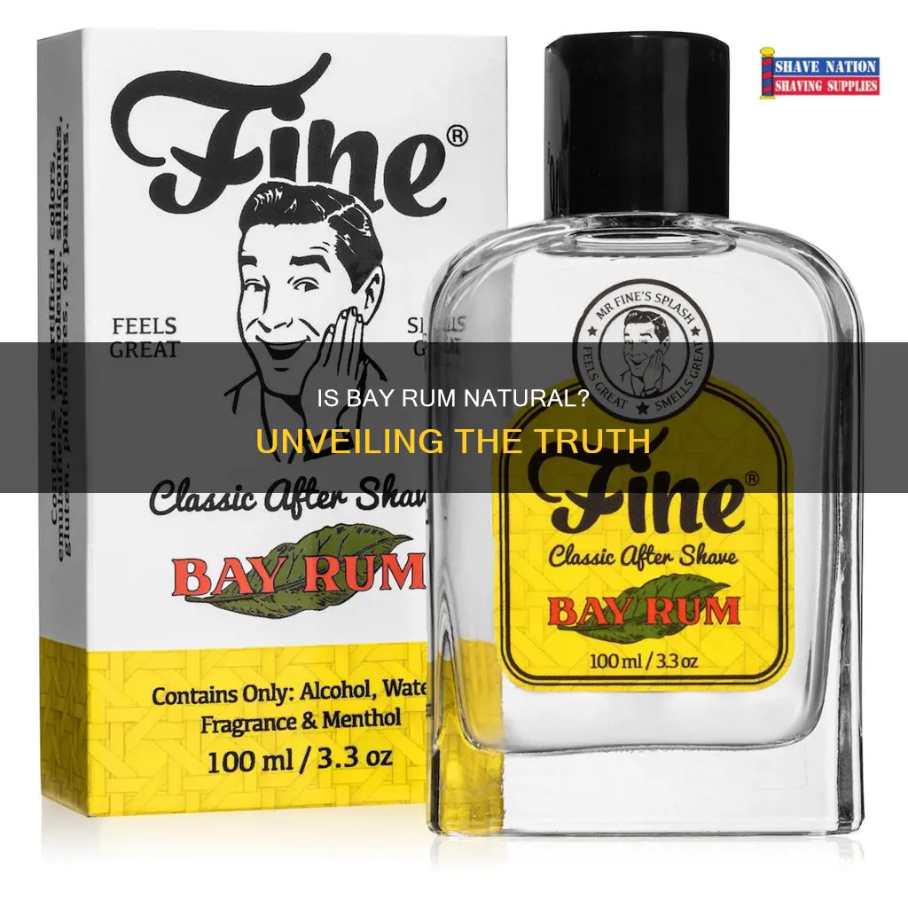 is bay rum fragrance natural