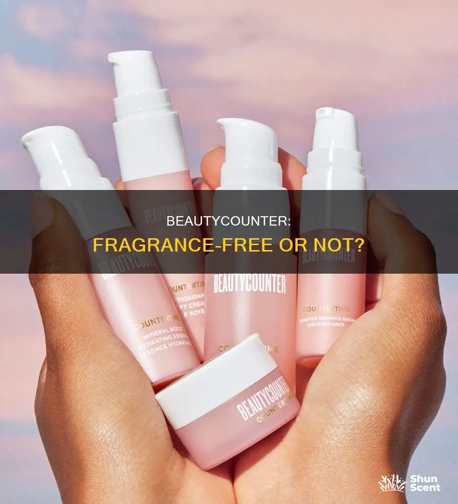 is beautycounter fragrance free