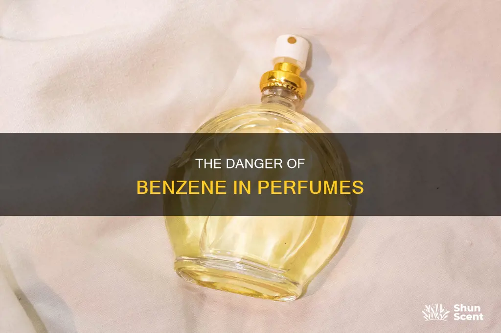 is benzene in perfume