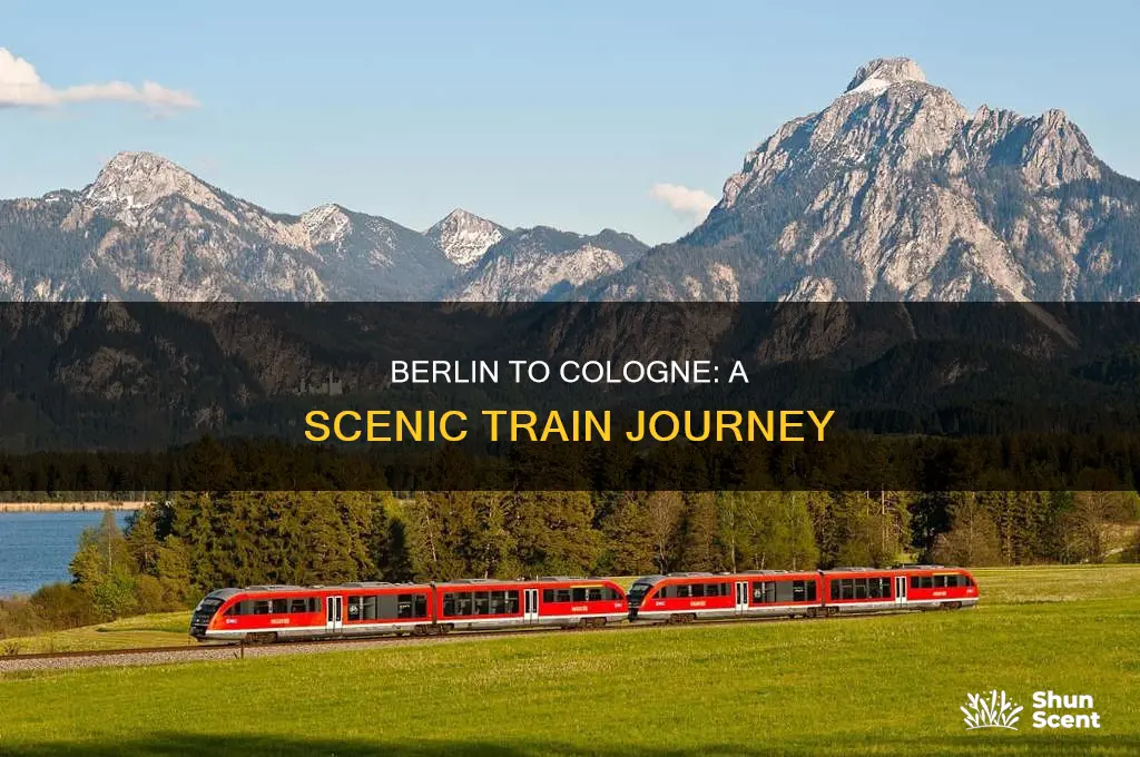 is berlin to cologne train scenic