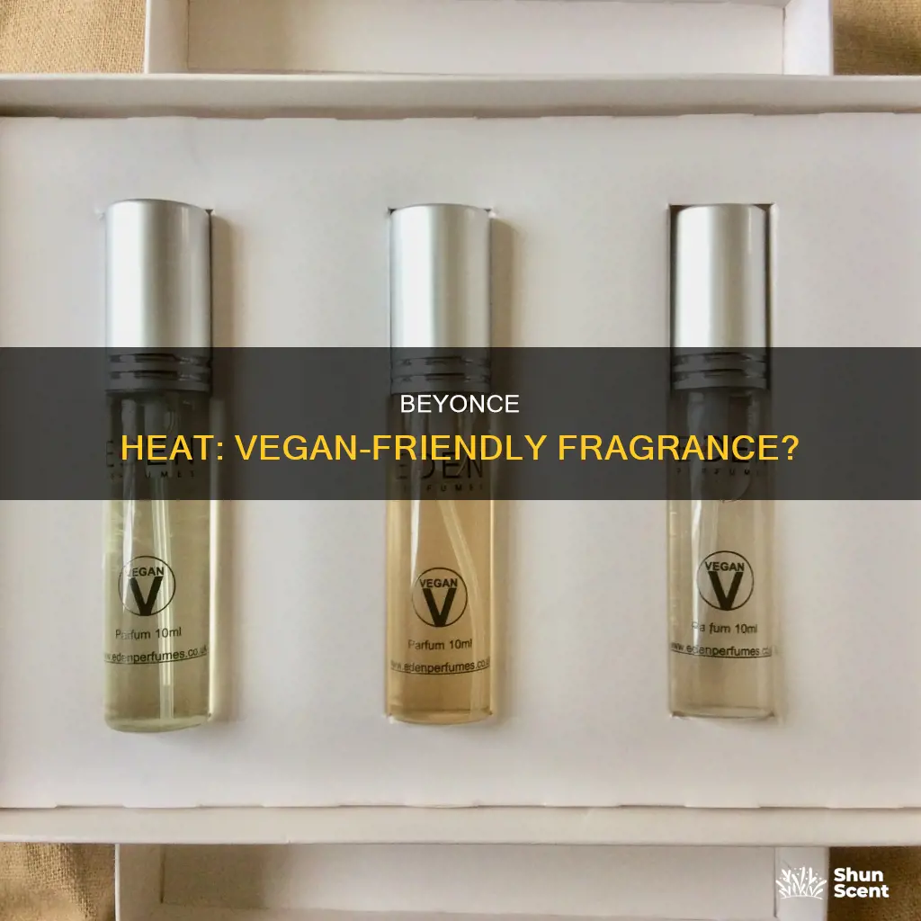 is beyonce heat perfume vegan