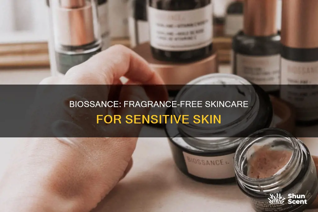 is biossance fragrance free