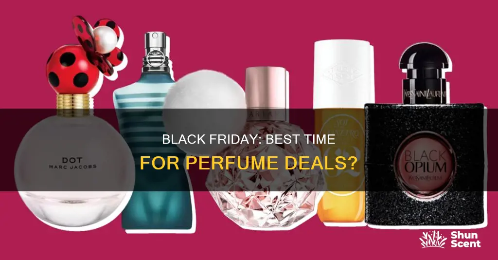 is black friday good for perfume deals