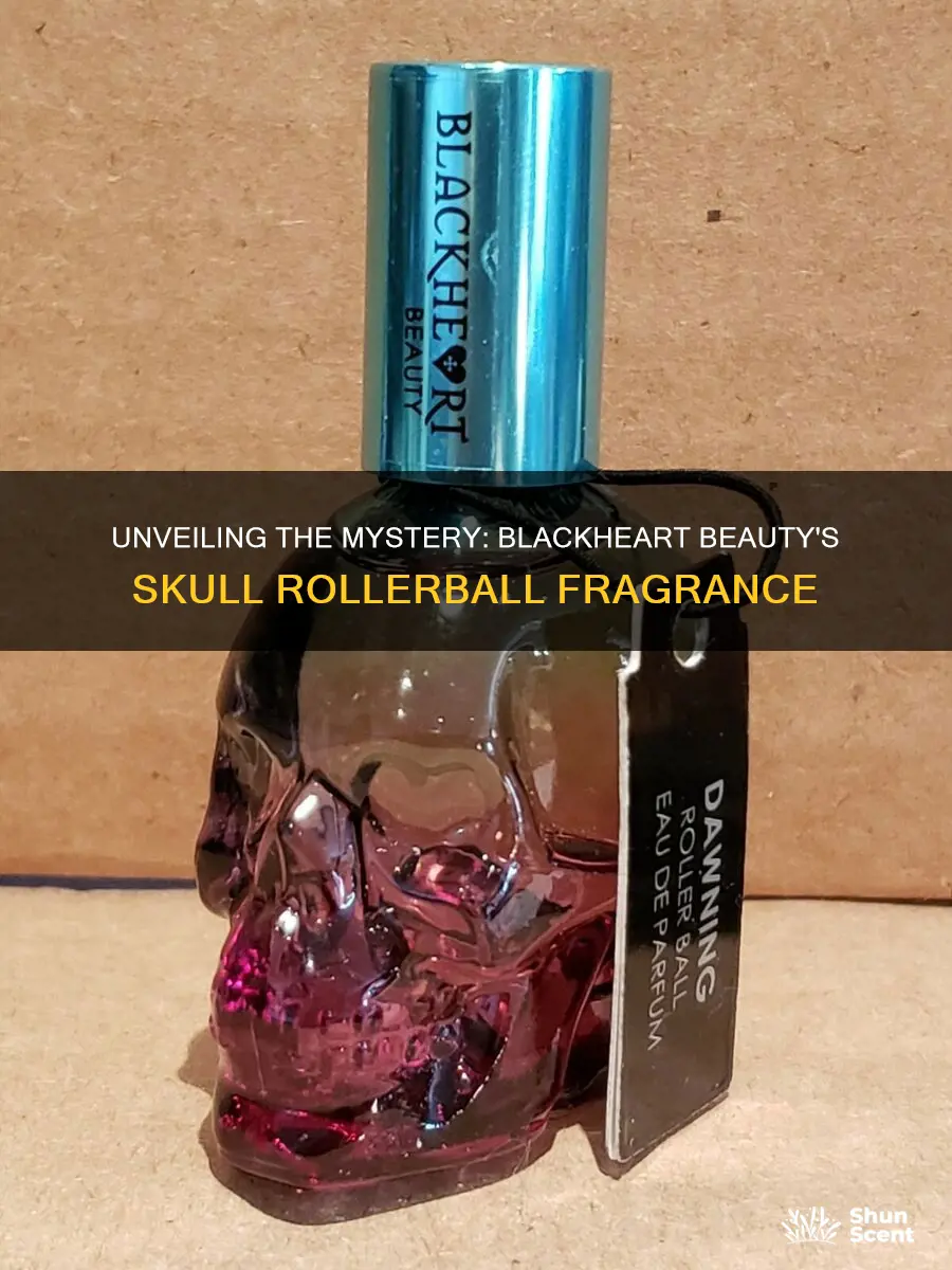 is blackheart beauty skull rollerball fragrance