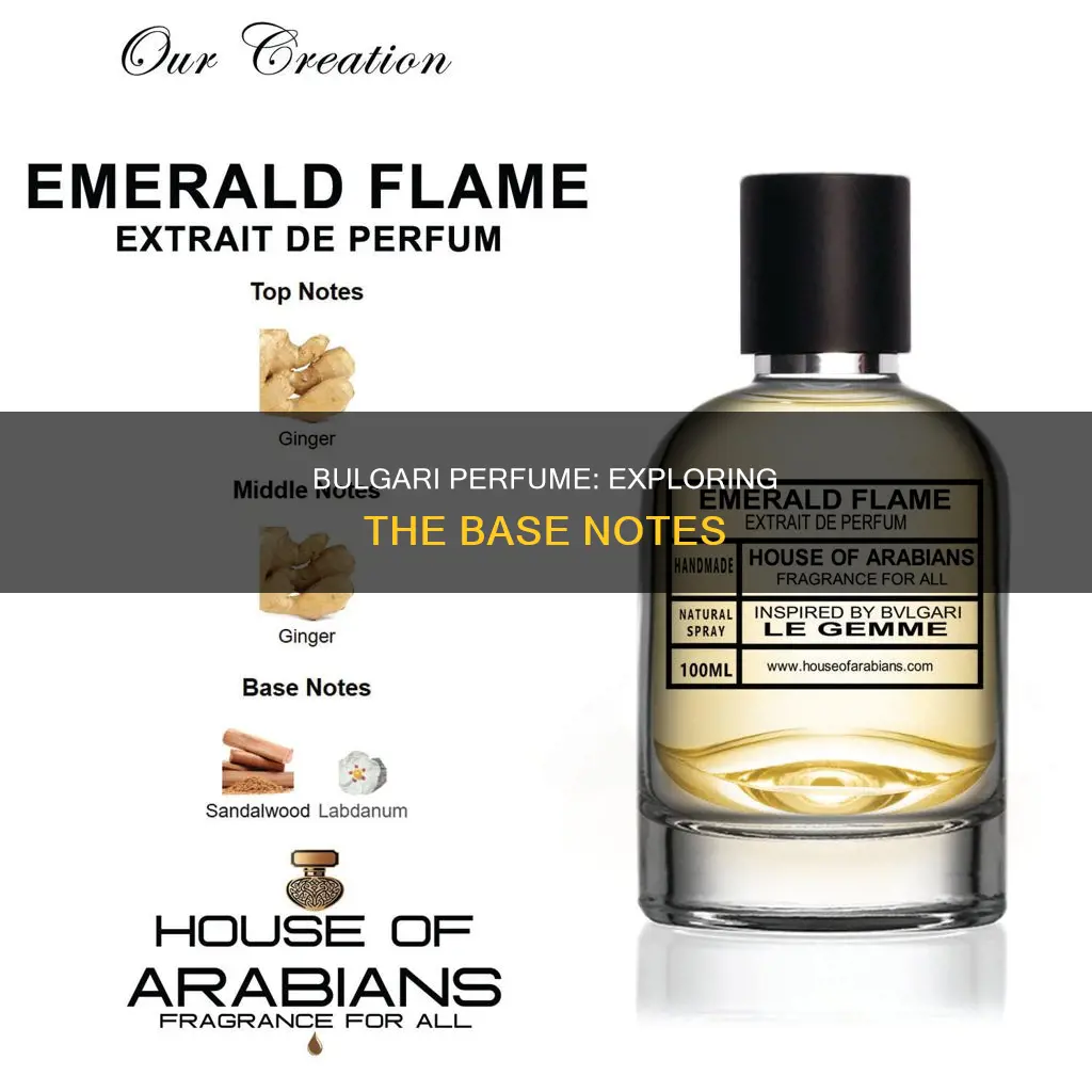 is blvgari perfume base note heavy