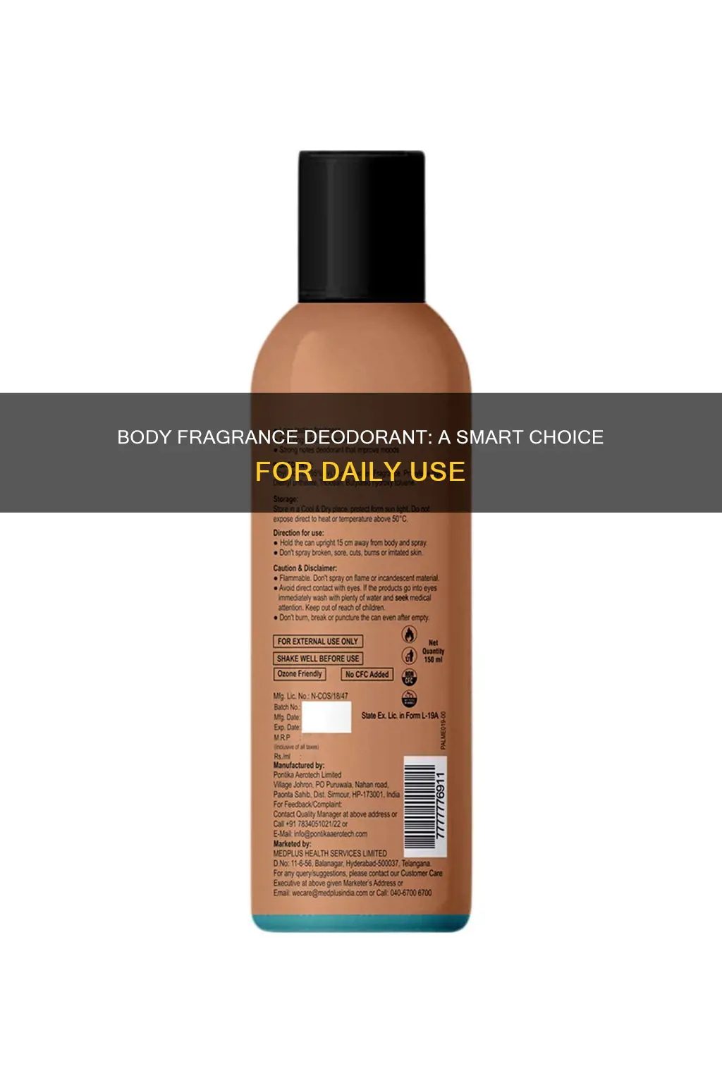 is body fragrance deodorant
