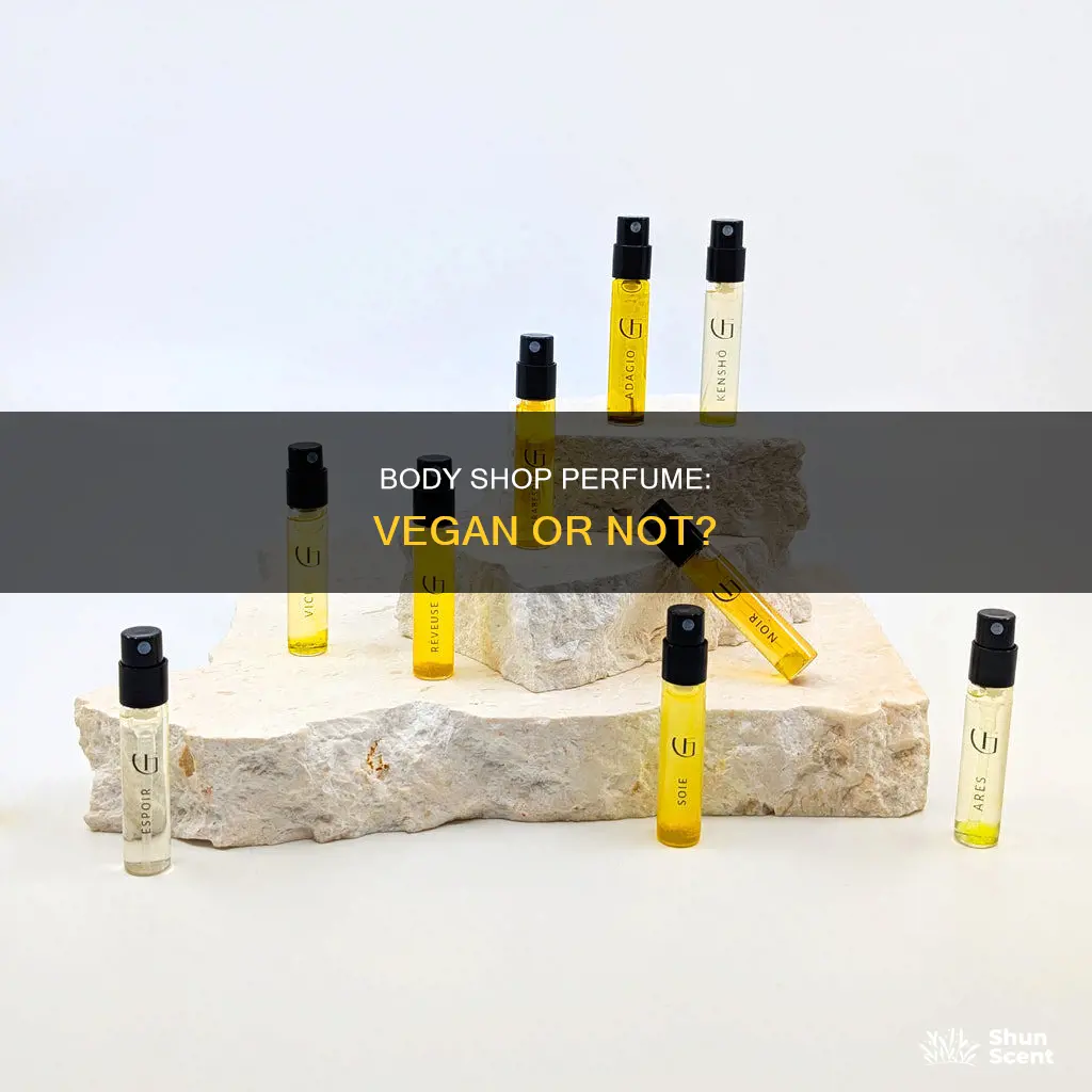 is body shop perfume vegan