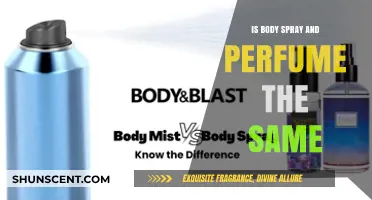 Body Spray vs Perfume: What's the Difference?
