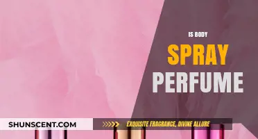 Body Spray vs Perfume: What's the Difference?