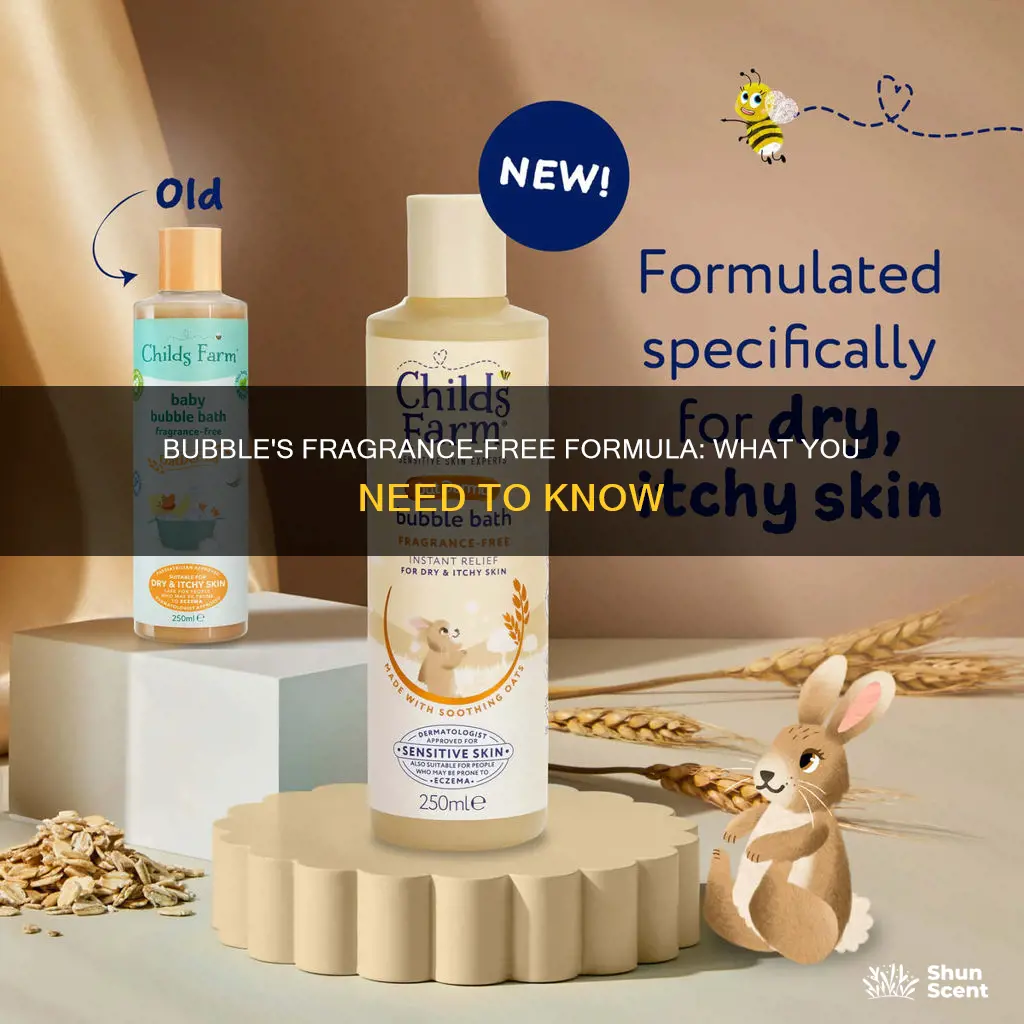 is bubble fragrance free
