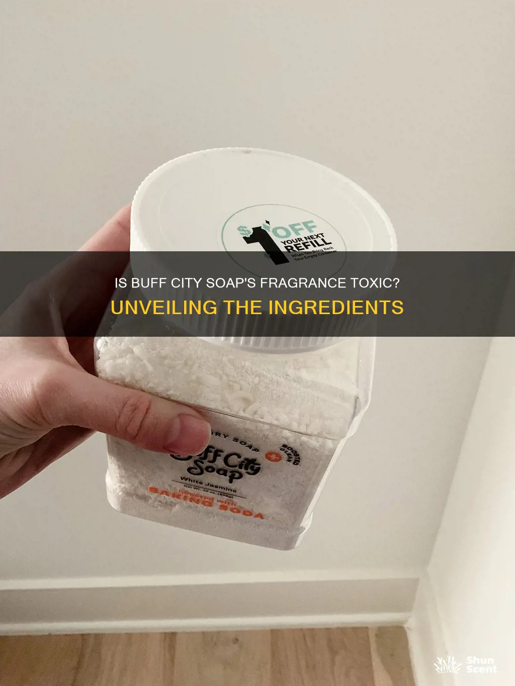 is buff city soap fragrance toxic