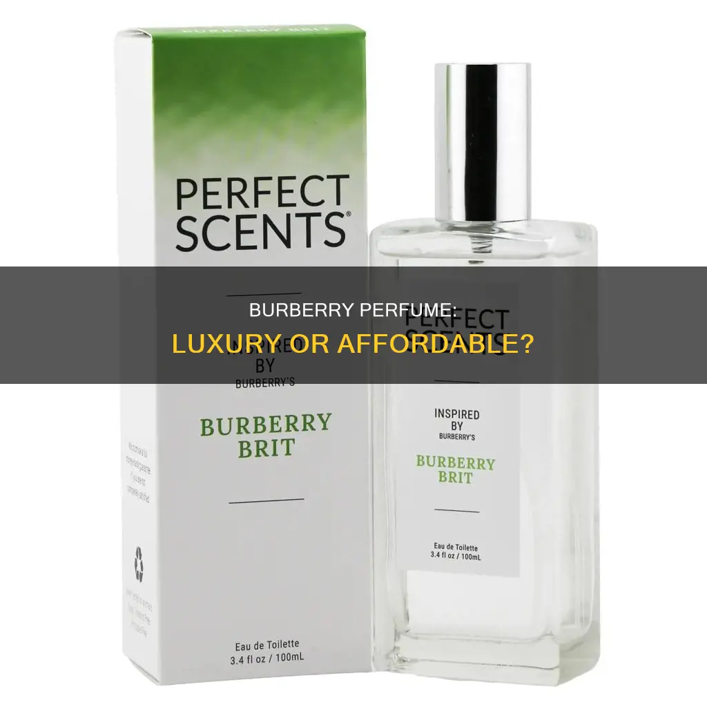 is burberry perfume expensive