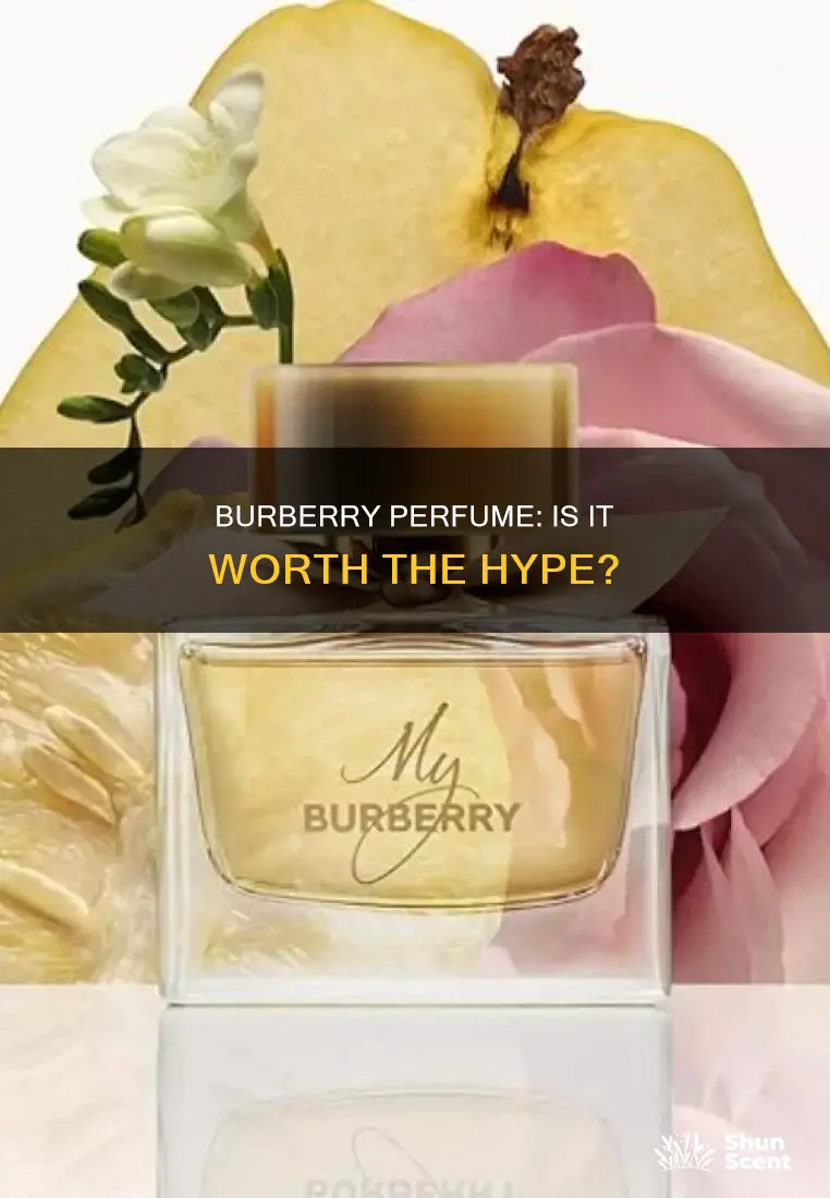 is burberry perfume good