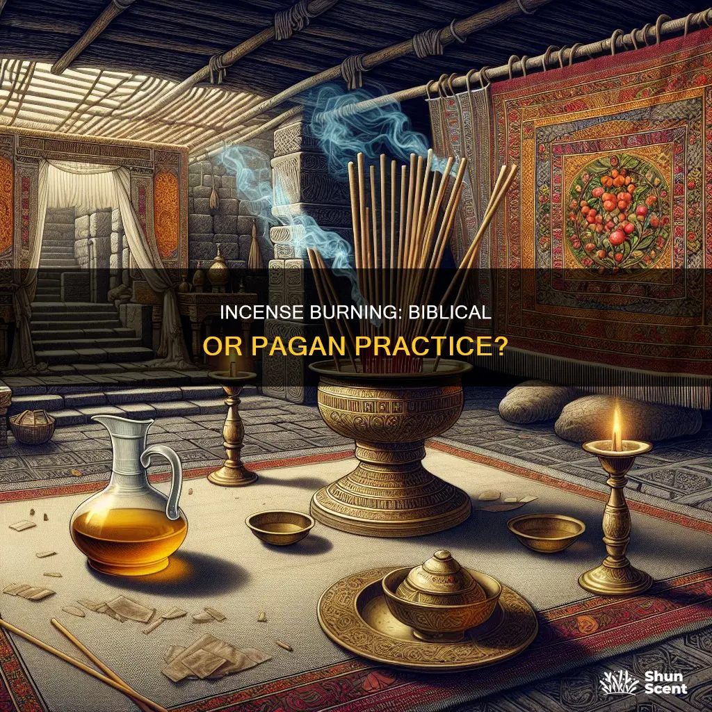 is burning incense biblical