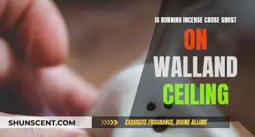Incense Burning: Ghosts on Walls and Ceilings?