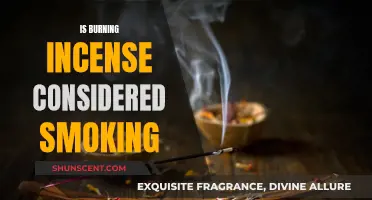 Incense Burning: Is It Smoking?