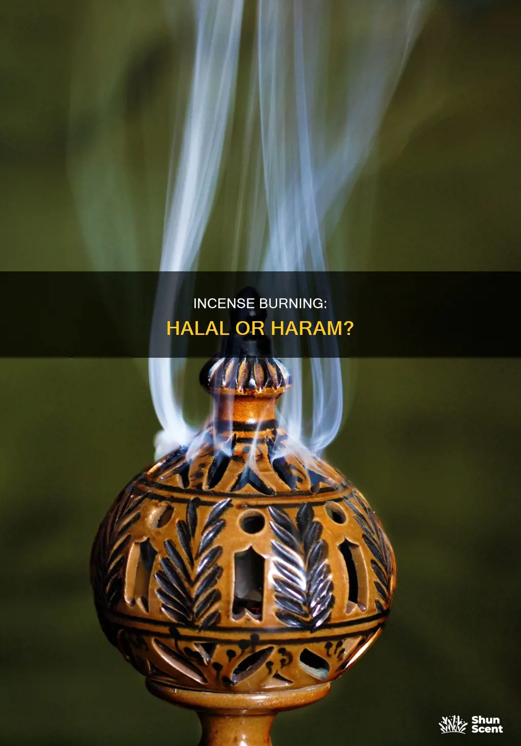 is burning incense haram