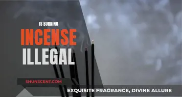 Incense Burning: Legal or Not?