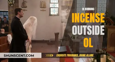 Incense Burning: Outdoor Fragrance and Ancient Rituals