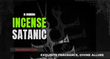 Incense Burning: Satanic Ritual or Cultural Tradition?