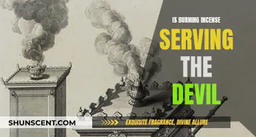 Incense Burning: Devil's Delight or Spiritual Practice?