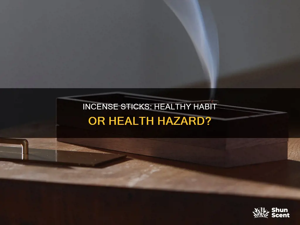 is burning incense sticks bad for you