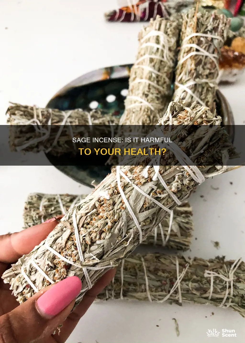 is burning sage incense bad for you
