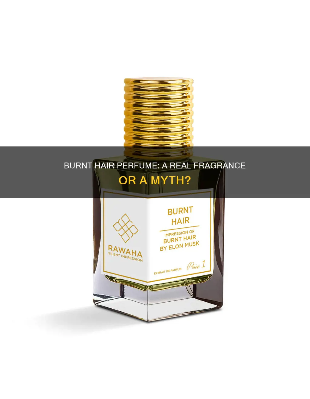 is burnt hair perfume real