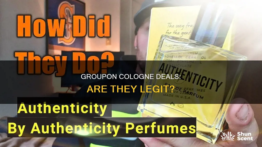 is buying cologne on groupon safe