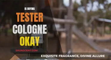 Is Tester Cologne a Smart Buy?