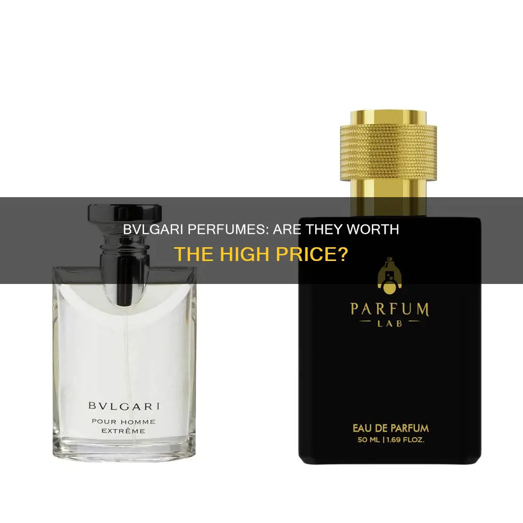 is bvlgari perfume expensive