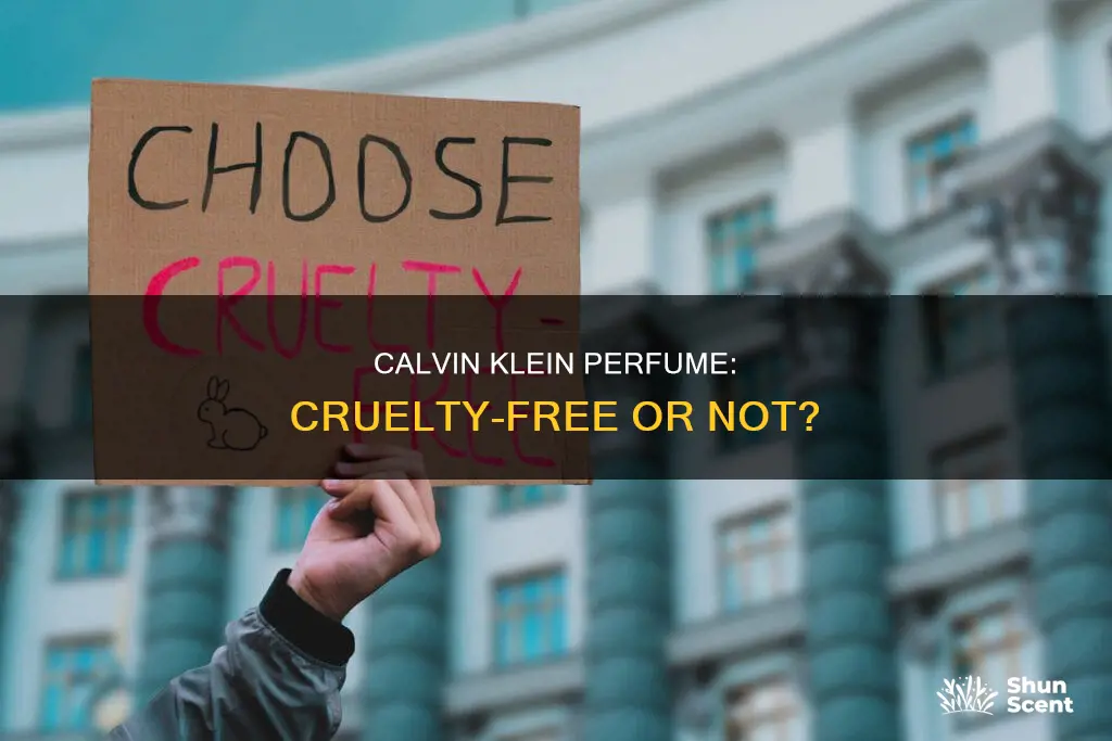 is calvin klein perfume cruelty free