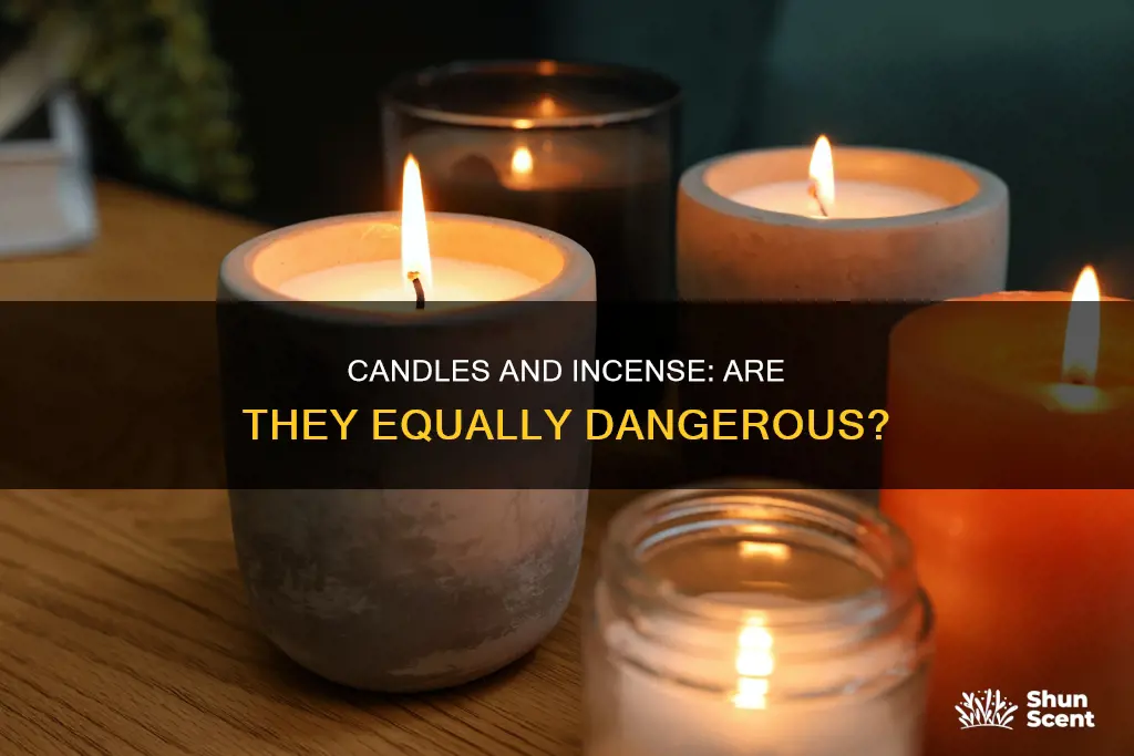 is candle danger also same for incense