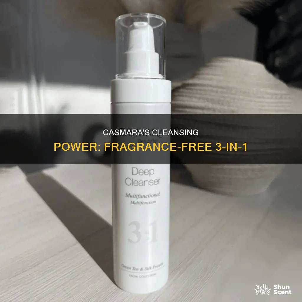 is casmara 3 in 1 cleanser fragrance free