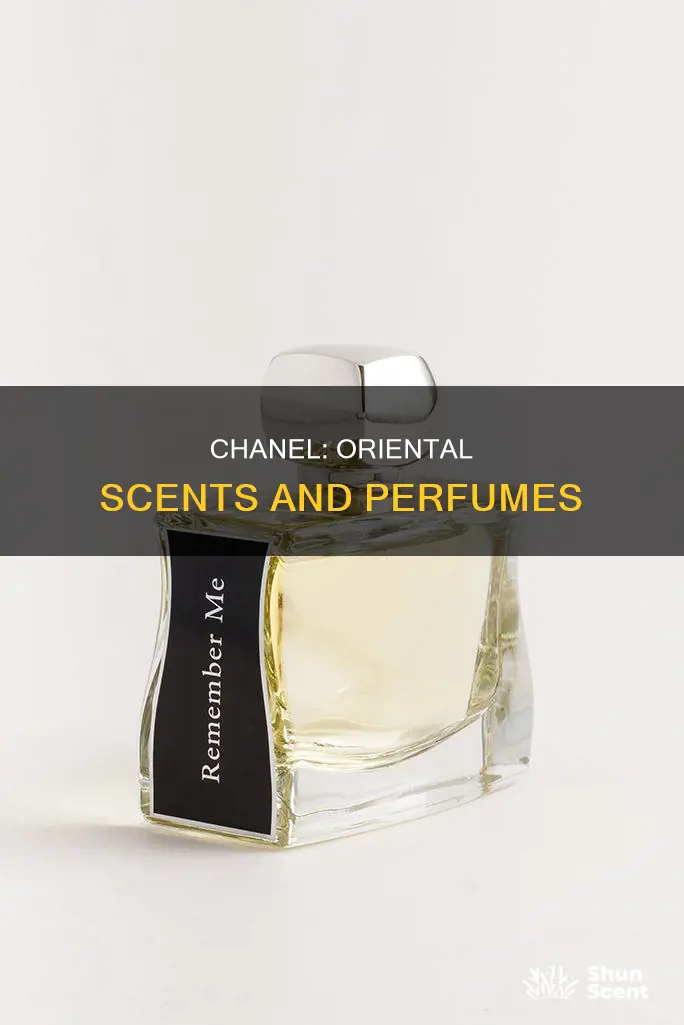 is chanel an oriental scent perfume