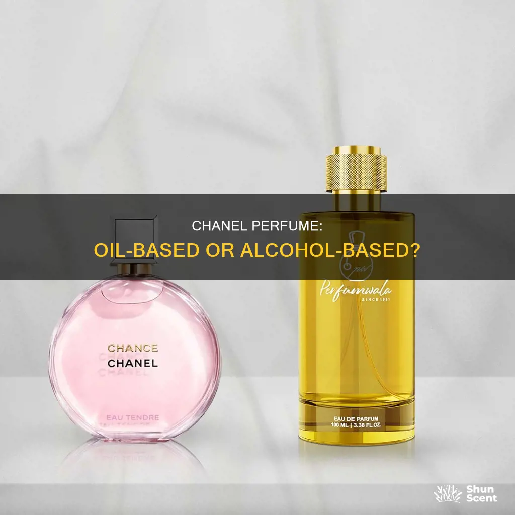is chanel perfume oil based