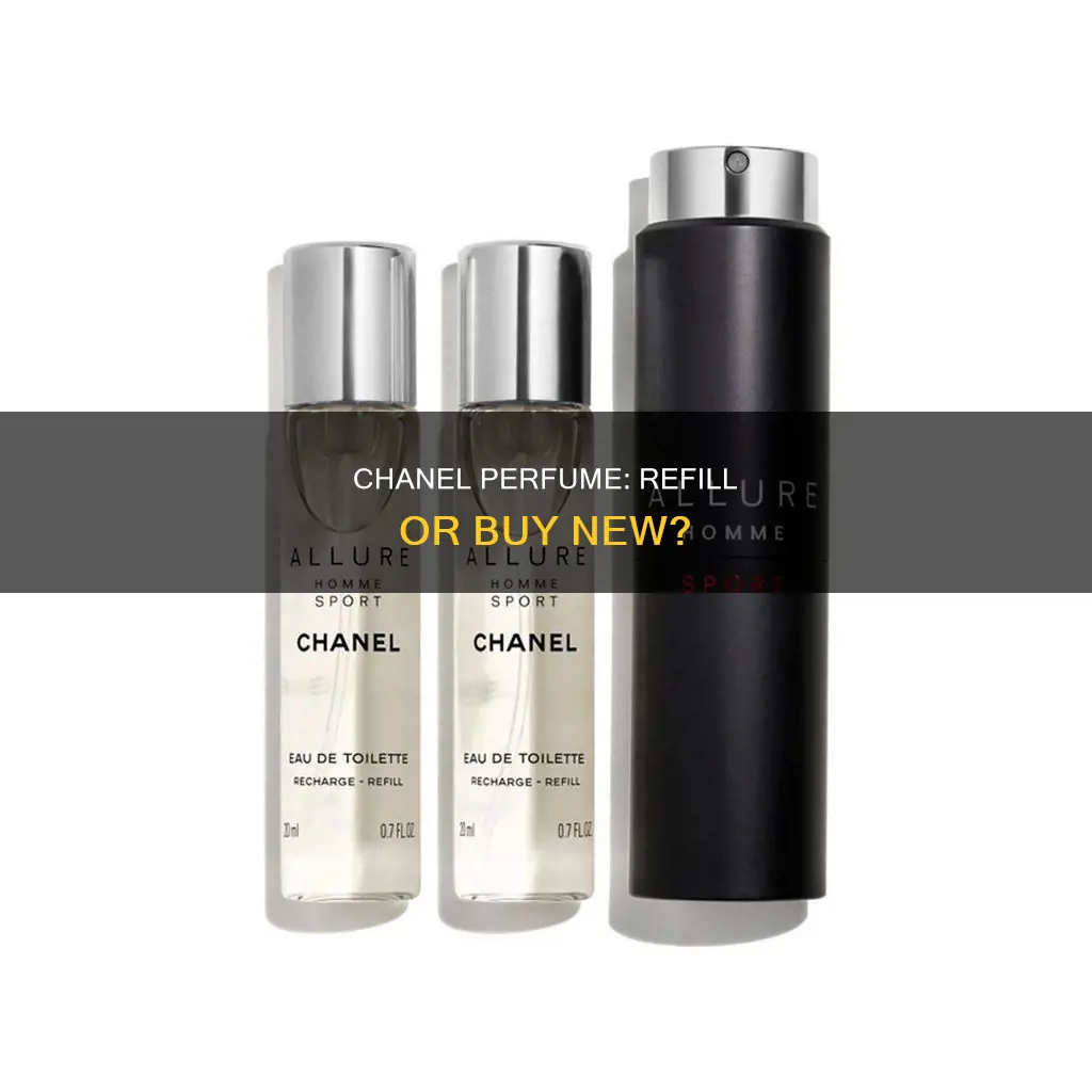 is chanel perfume refillable