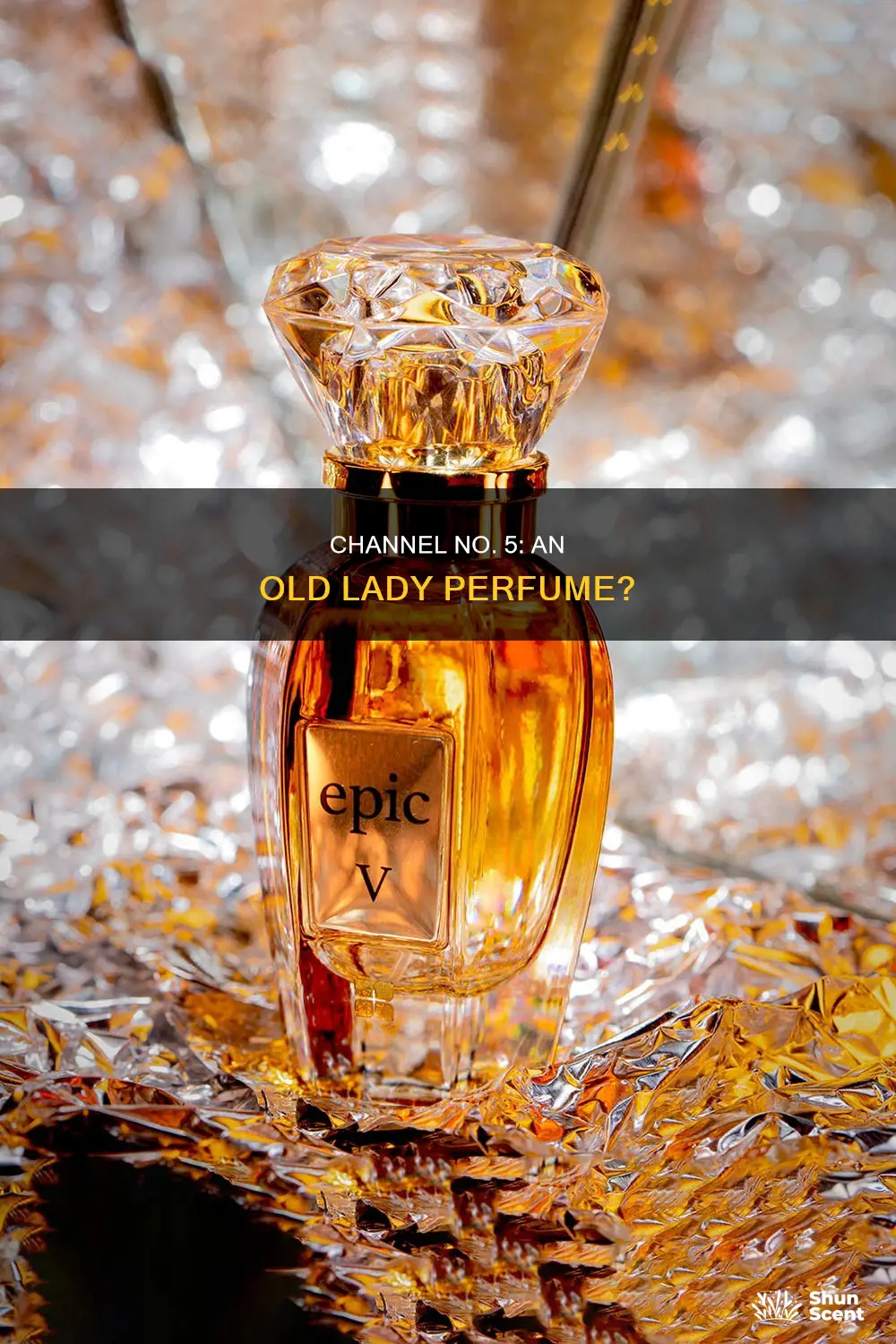 is channel no 5 an old lady perfume