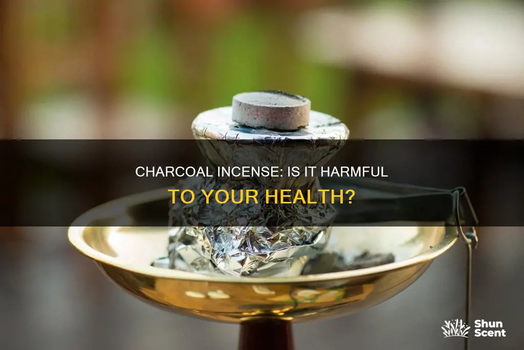 is charcoal incense bad